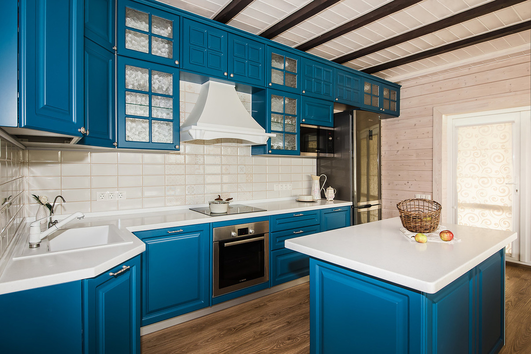 Синяя кухня в Чите