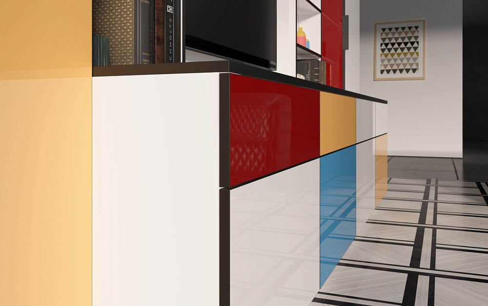 Гостиная Мондриана