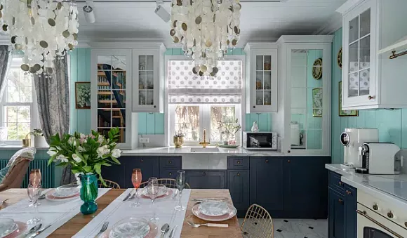 Синяя кухня